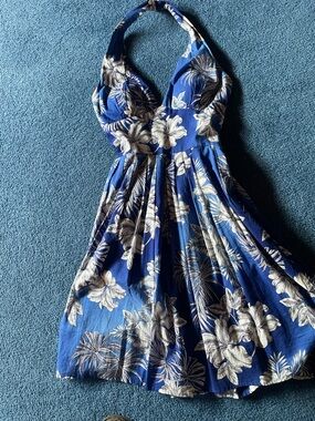 Hawaiian halter dress size 10